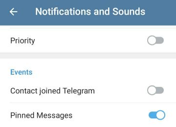 How to Turn off Contact Joined Notifications on Telegram