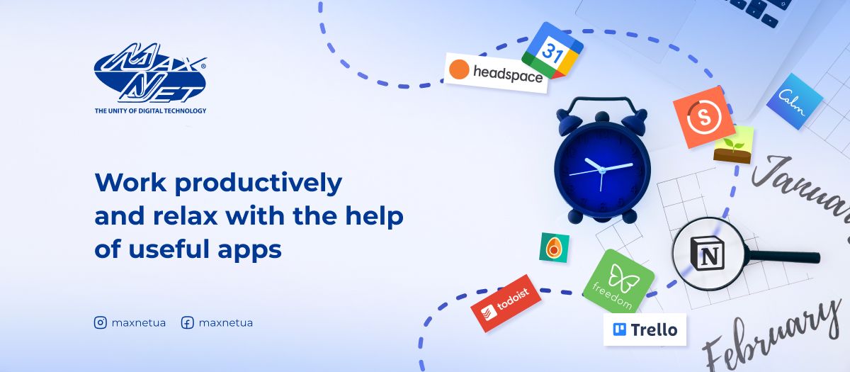 Work productively and relax with the help of useful apps