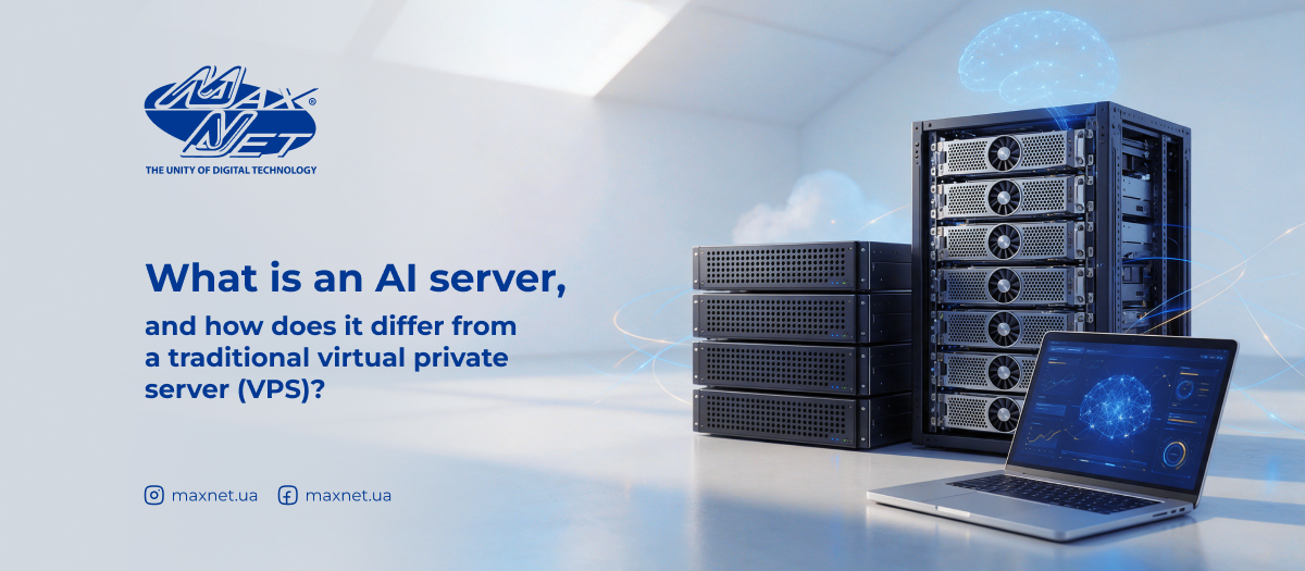 What is an AI server, and how does it differ from a traditional virtual private server (VPS)?