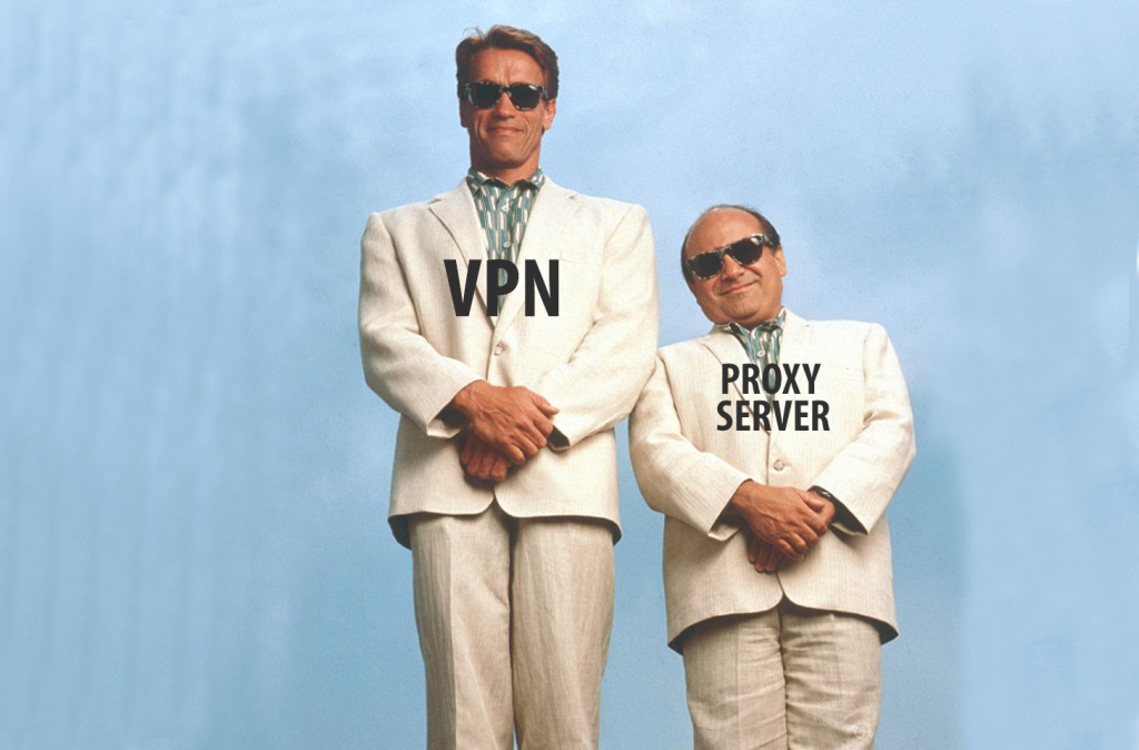 What is a proxy server and what is it differences from VPN