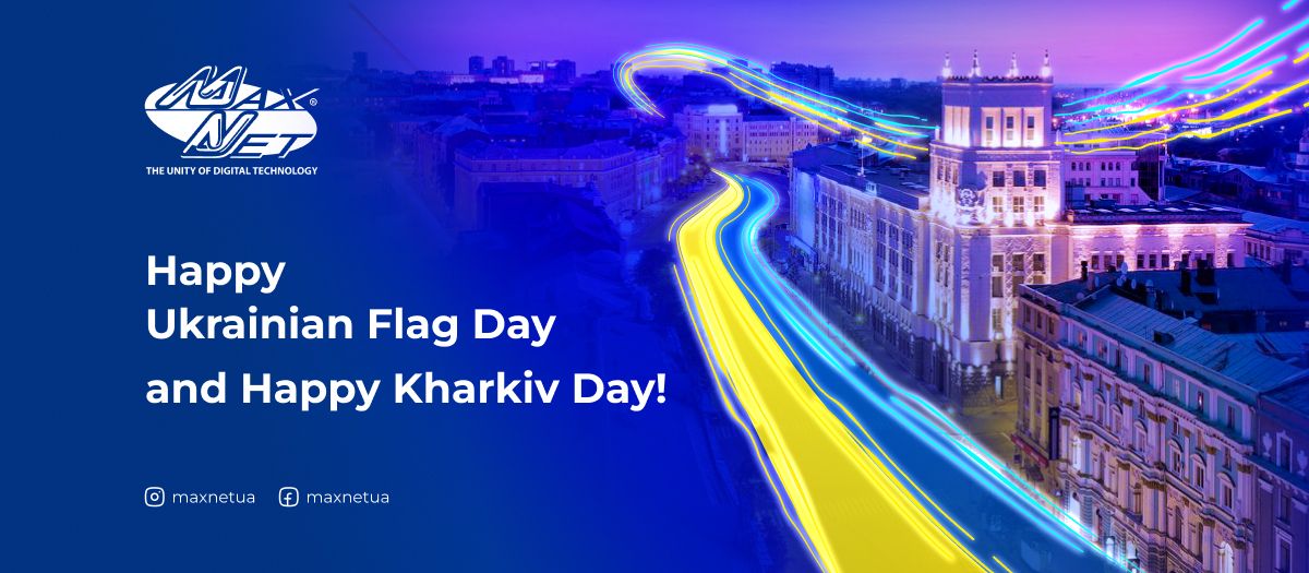 Happy Ukrainian Flag Day and Happy Kharkiv Day!