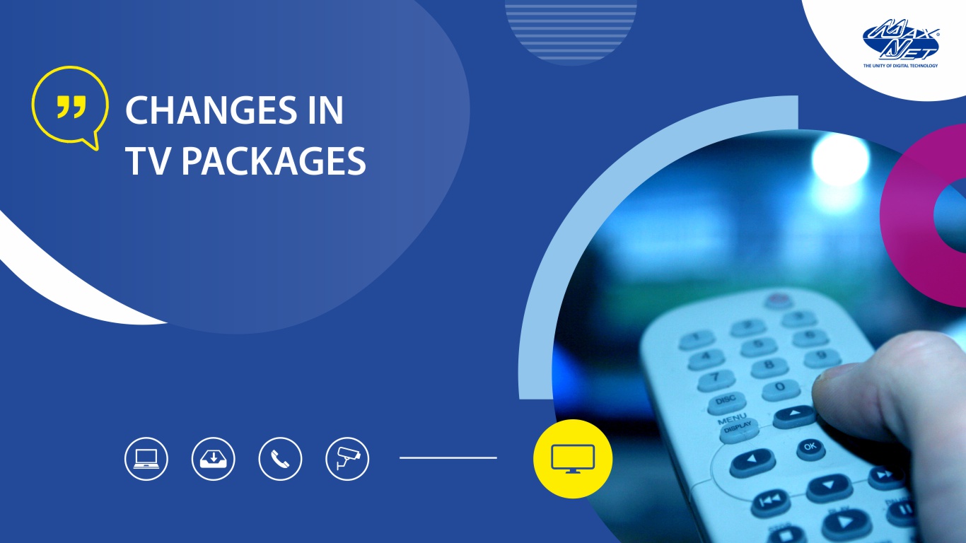 New TV channels in TV packages