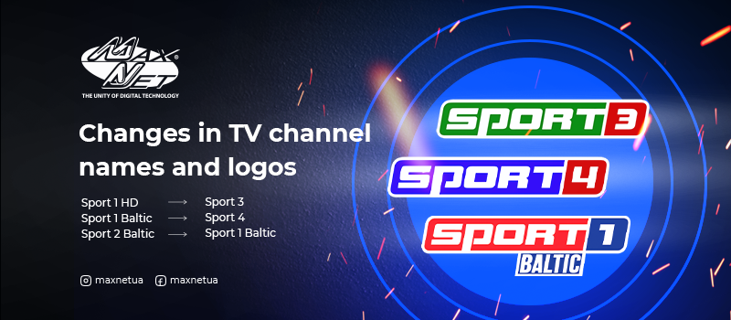 Changes in TV channel names and logos