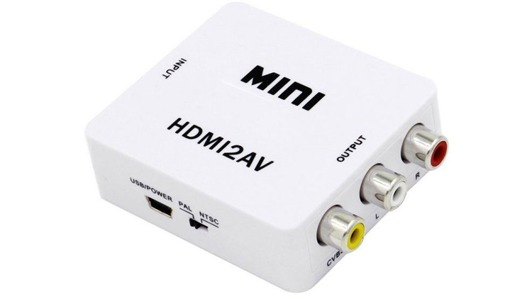 HDMI to AV Converter 3RCA 1080p